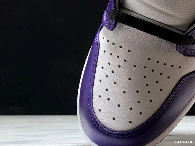 Jordan Purple OG 1 Air High 555088-500 Court 0808